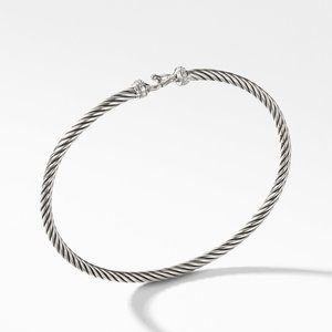 David Yurman Cable Buckle Bracelet with Diamonds